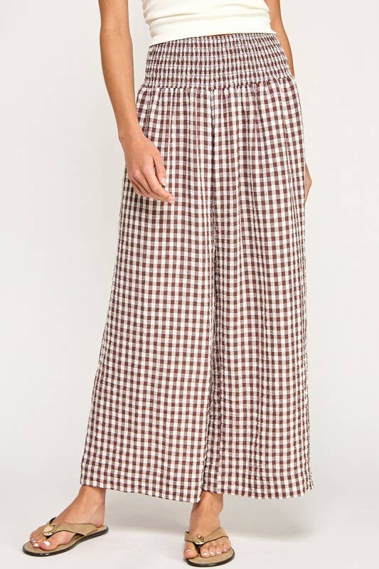 Gingham Pants