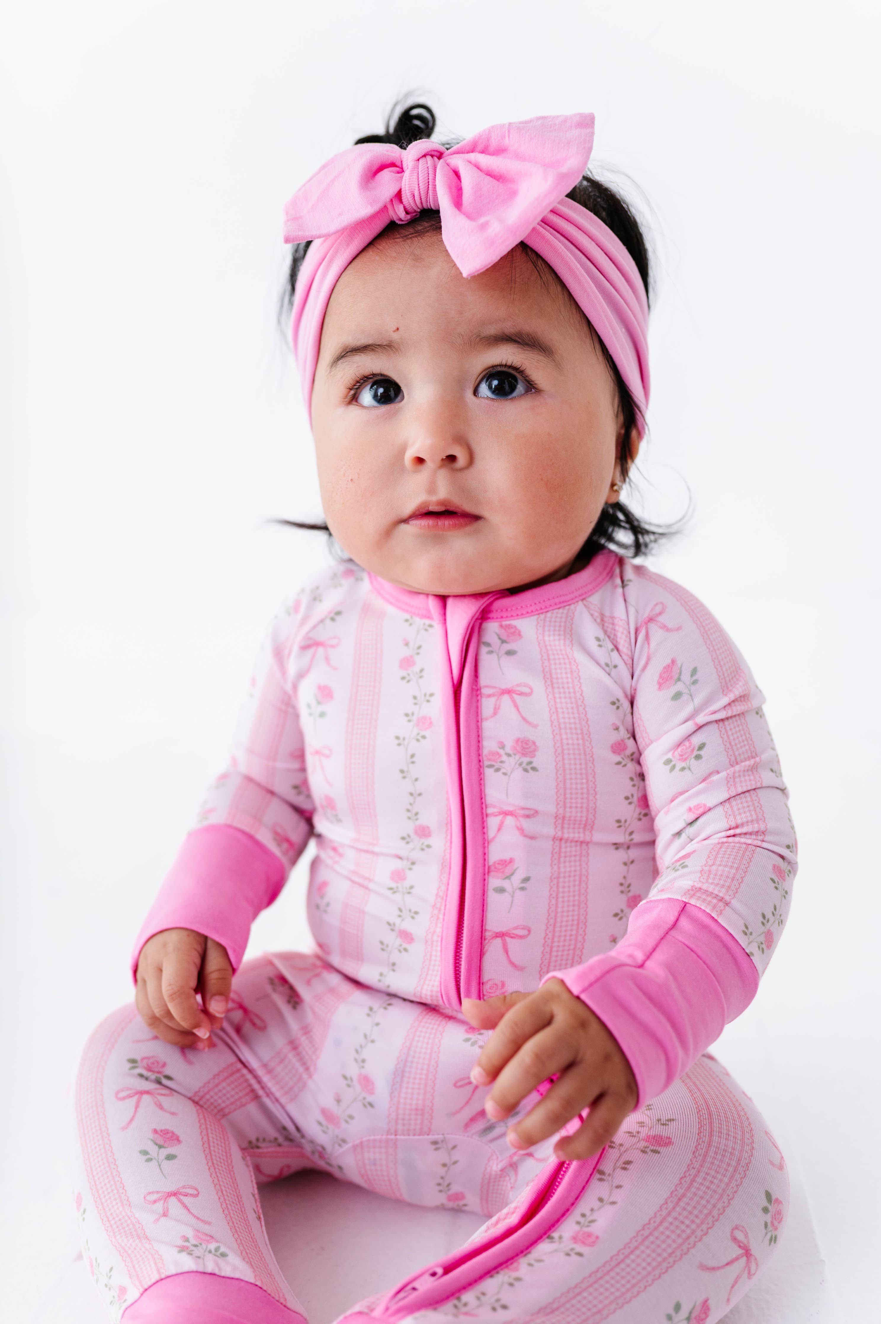Coming Up Roses Zip Pajamas