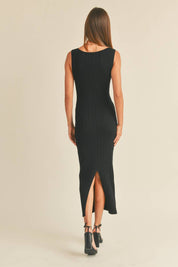 Noemi Ribbed Knit Maxi Dress