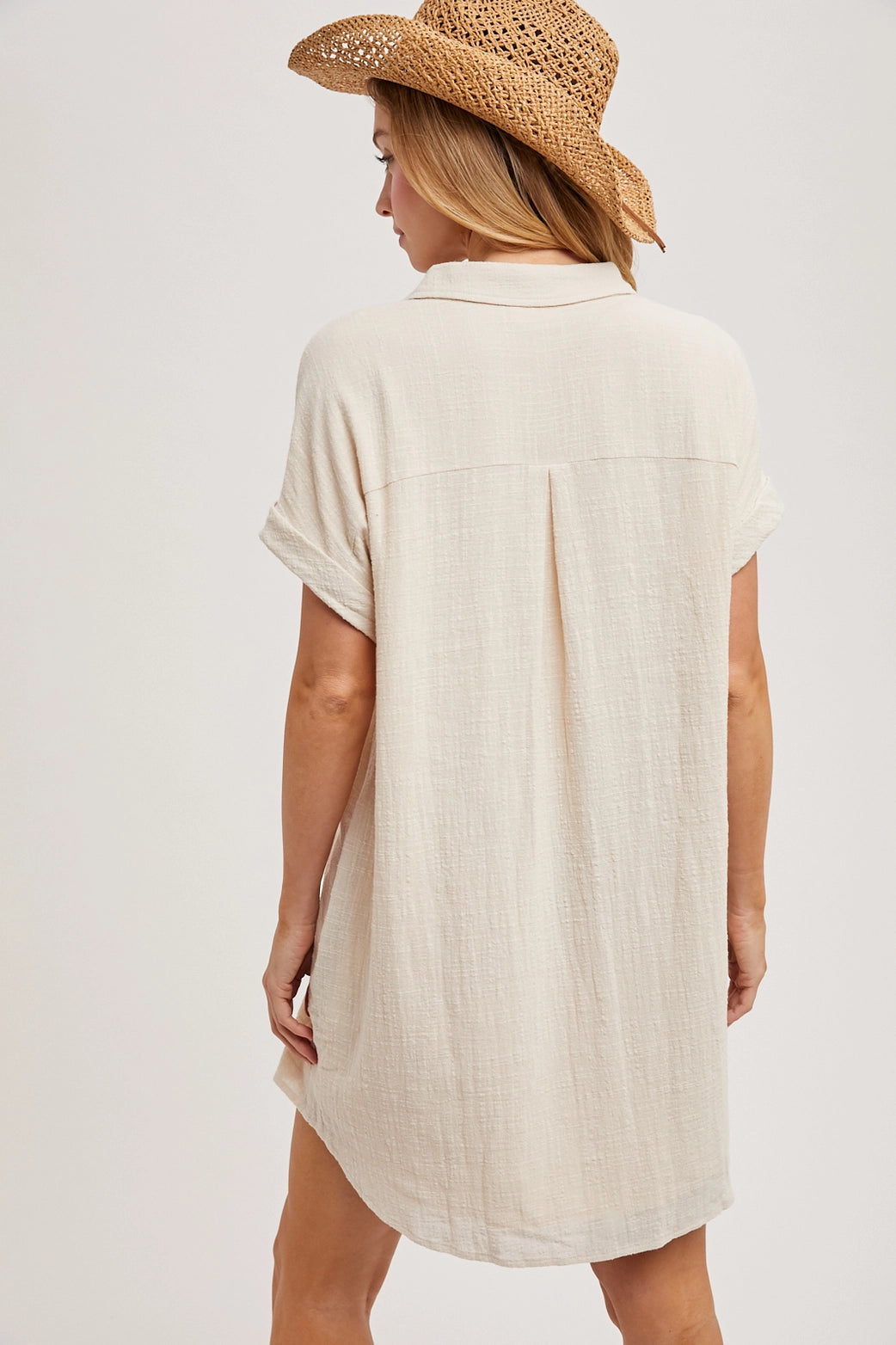 The Everyday Textured Mini Dress