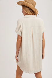 The Everyday Textured Mini Dress