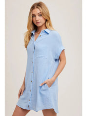 The Everyday Textured Mini Dress
