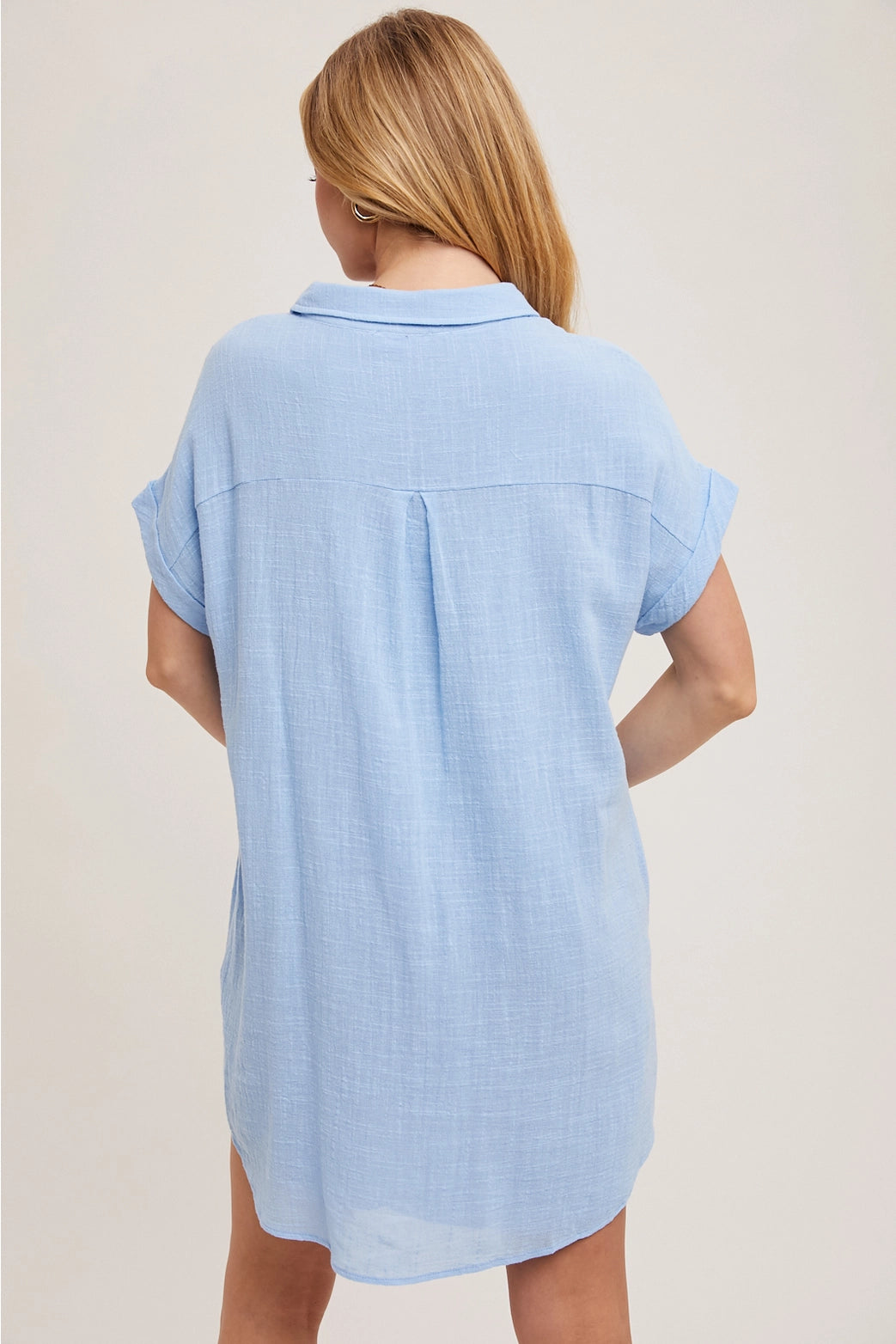 The Everyday Textured Mini Dress