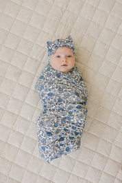 Bluebell Pointelle Bamboo Head Wrap