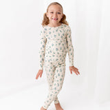 Morning Meadow Ribbed 2-Pc Zip