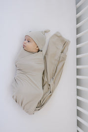 Oatmeal Bamboo Stretch Swaddle
