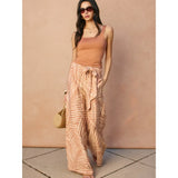 Wild Tides Looped Belt Pants