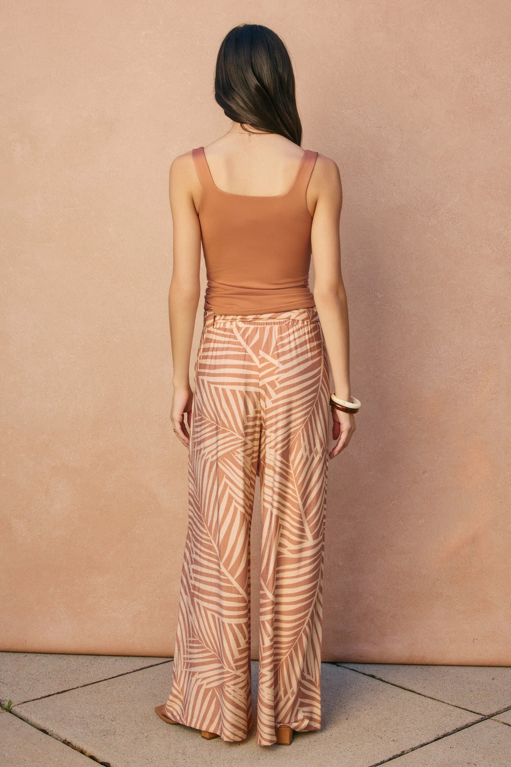 Wild Tides Looped Belt Pants