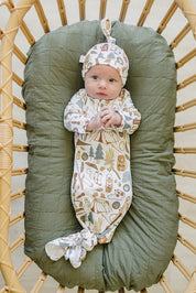 Camping Trip Bamboo Knot Gown