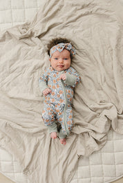 Dainty Meadow Bamboo Zipper