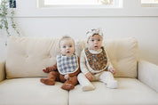 Venetian Floral Classic Muslin Bib