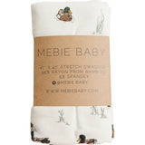 Ducks Ribbed Bamboo Stretch Swaddle