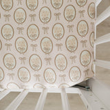 Vintage Bouquet Bamboo Stretch Crib Sheet