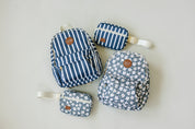 Navy Stripe Mini Fanny Pack