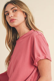 8314DN Mali Baby Tee Short Sleeve Top