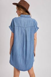Collins Denim Shirt Dress