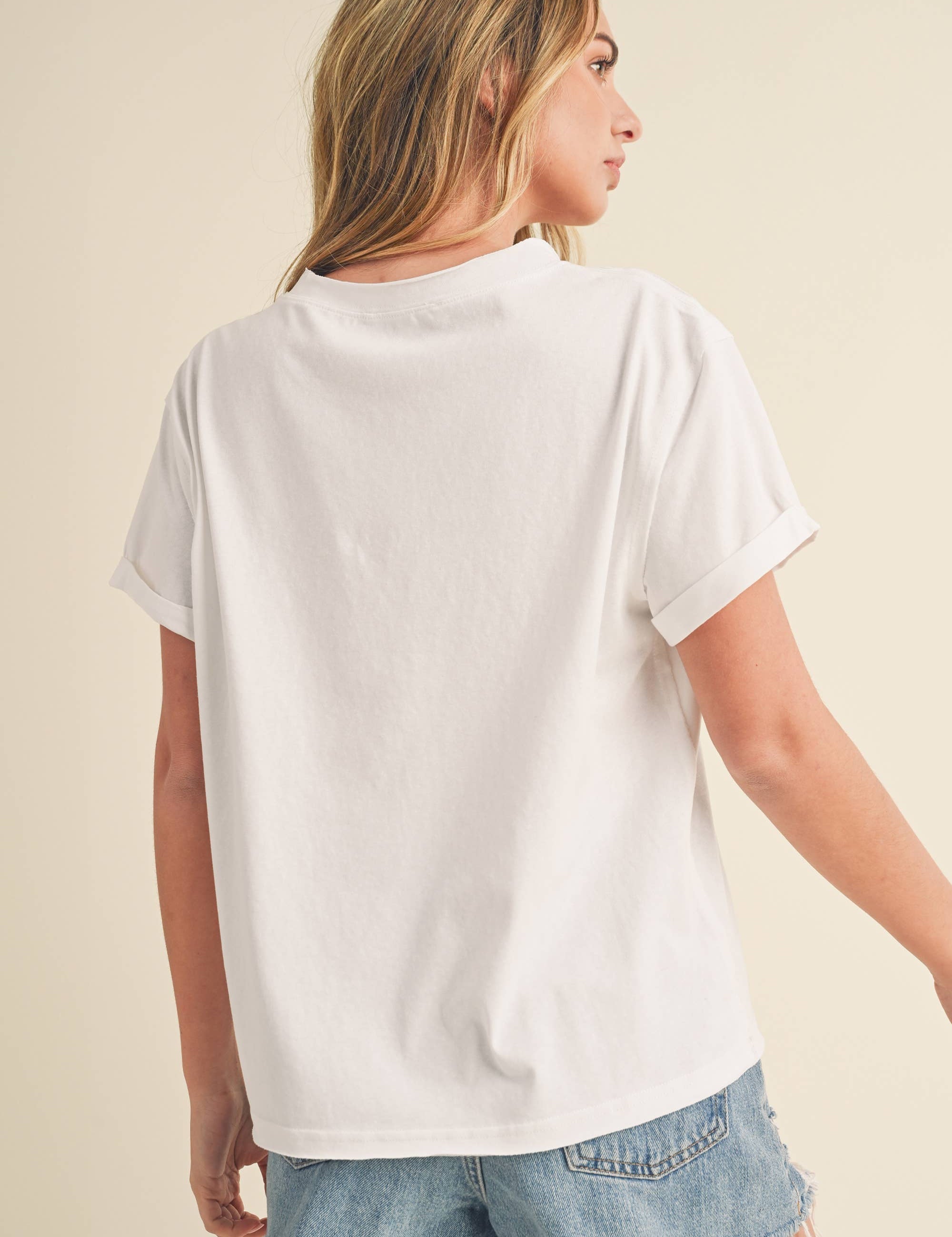 8314DN Mali Baby Tee Short Sleeve Top