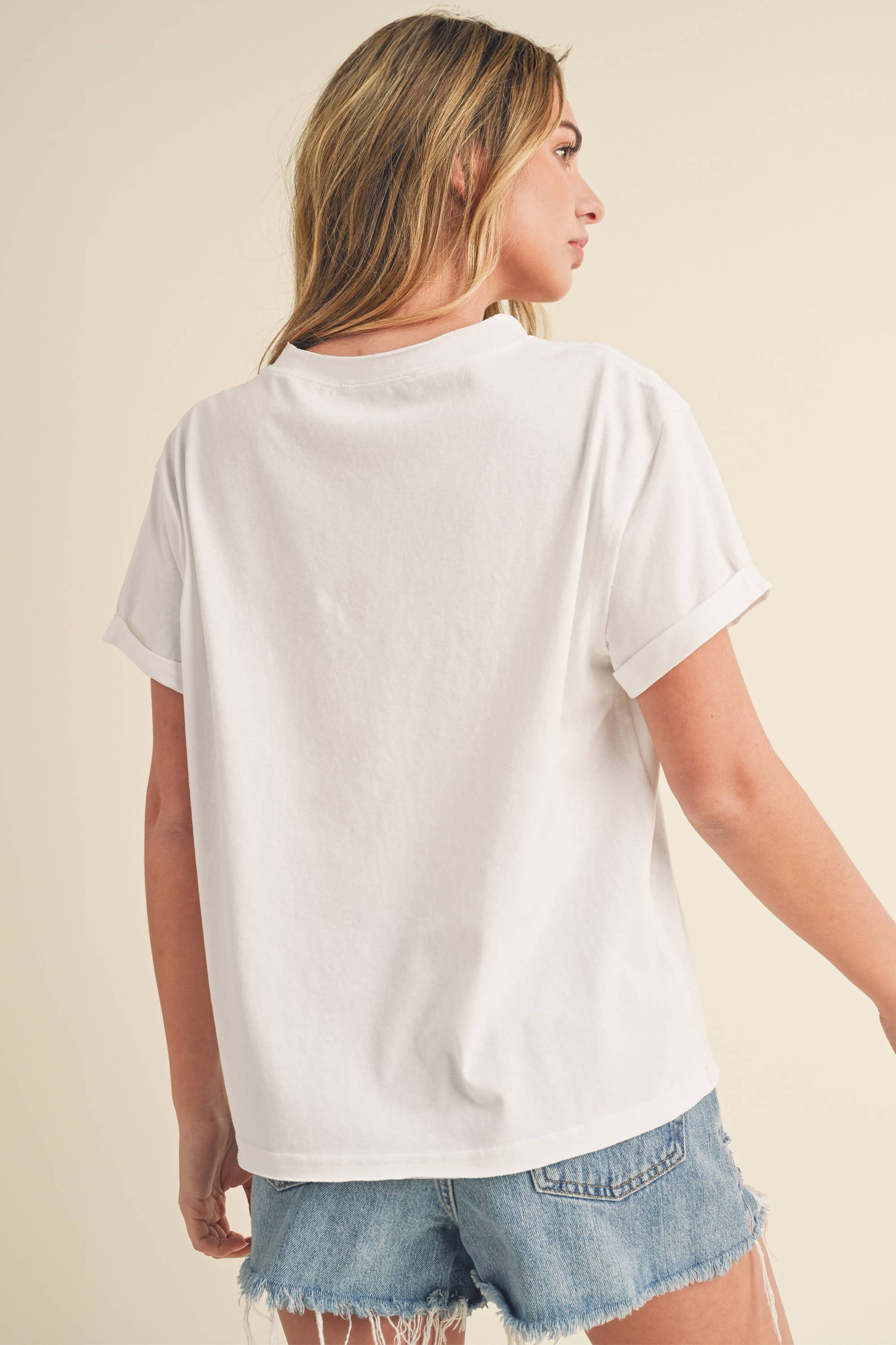 8314DN Mali Baby Tee Short Sleeve Top
