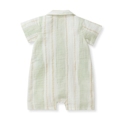 Pacific Stripe Baby Boy Romper