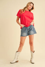 8314DN Mali Baby Tee Short Sleeve Top