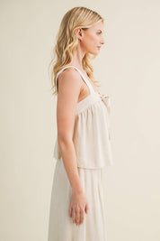 Noa Bow Detail Tank