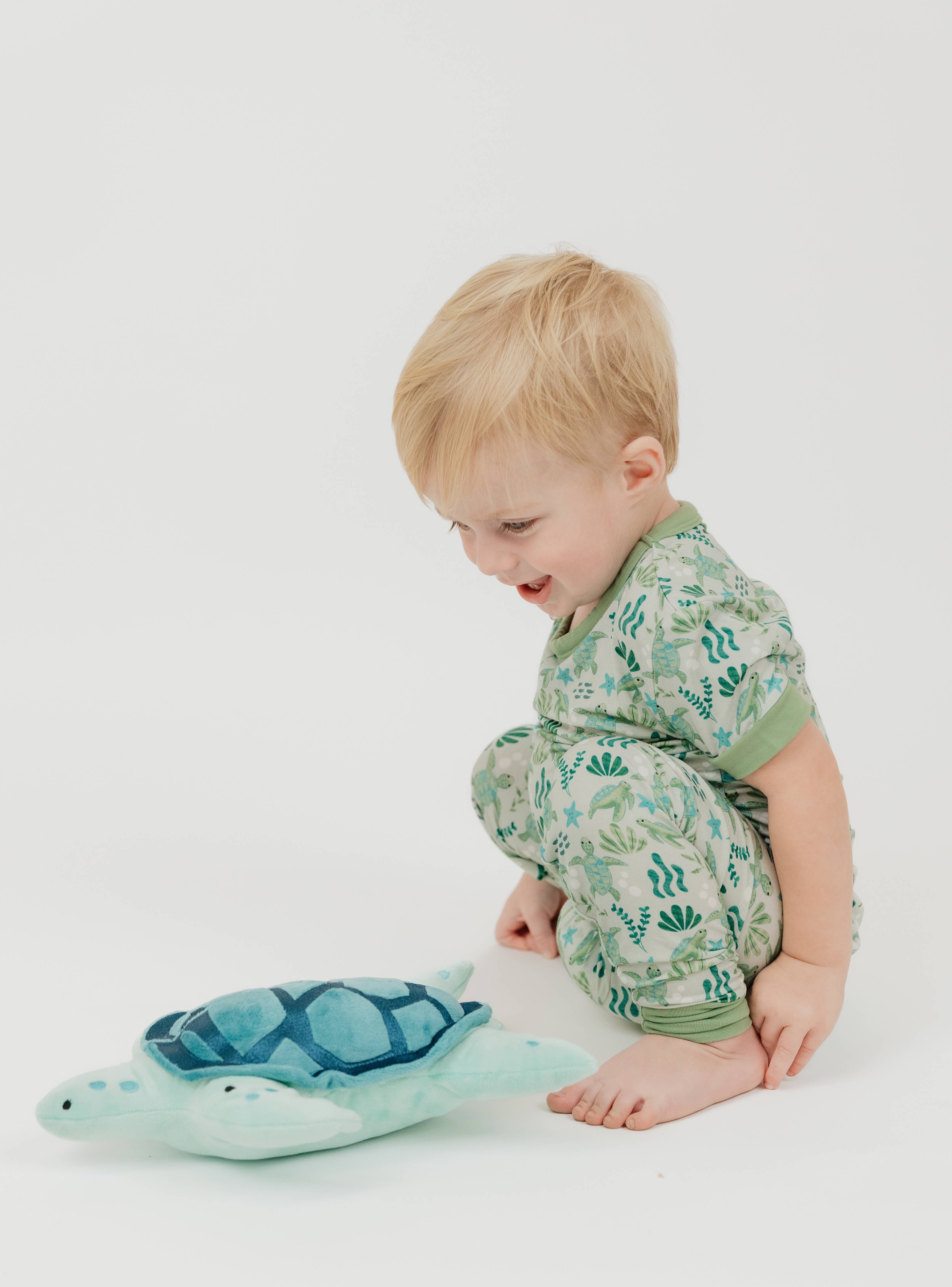 Save the Sea Turtles Bamboo Kids Pajamas