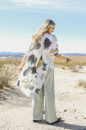 Bestseller Floral Motif Combo Kimono Cardigan 🌸