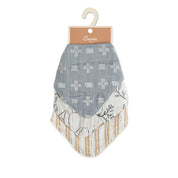 Ezra 3-Pc. Muslin Bib Set