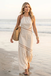 Amalfi Cutwork Maxi Dress