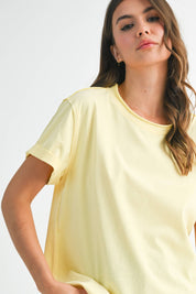8314DN Mali Baby Tee Short Sleeve Top