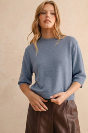 Stella Short Sleeve Sweater Top