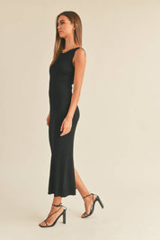 Noemi Ribbed Knit Maxi Dress