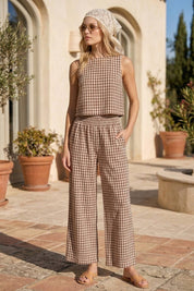 Gingham Tank