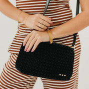 Suede Harper  Bag