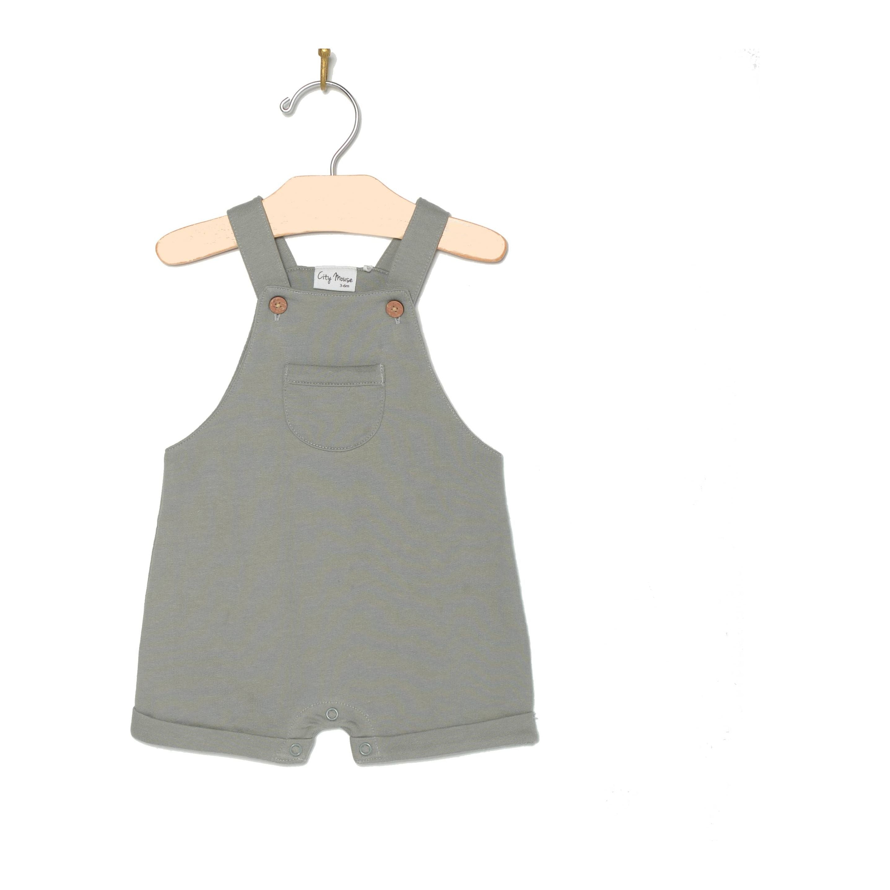 Shortie Overall- Steel