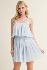 Wren Textured Mini Dress