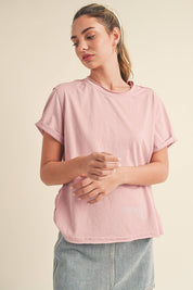 8314DN Mali Baby Tee Short Sleeve Top