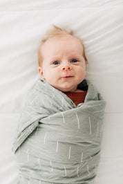 Desert Sage Muslin Swaddle Blanket