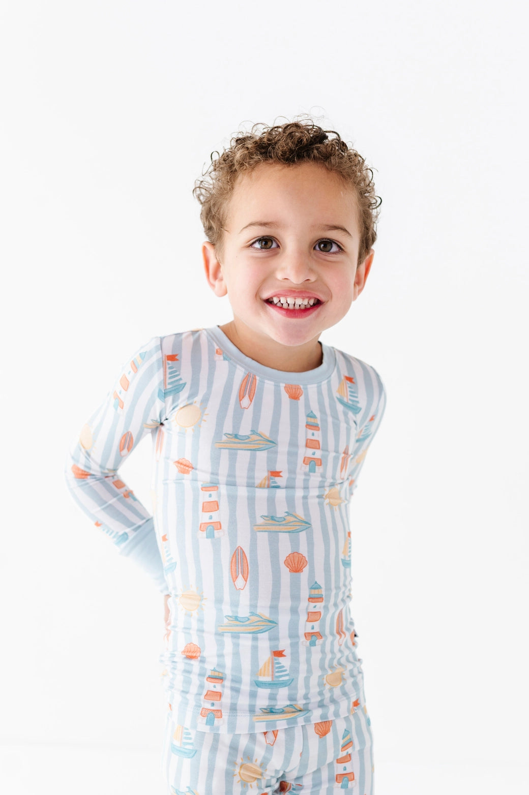 Boardwalk Buddies 2-Pc Pajamas
