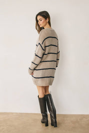 Harlow Striped Oversized Cardigan