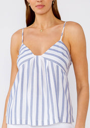 Nautical Striped Tank