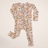 Blush and Gold Floral Bamboo Sleeper