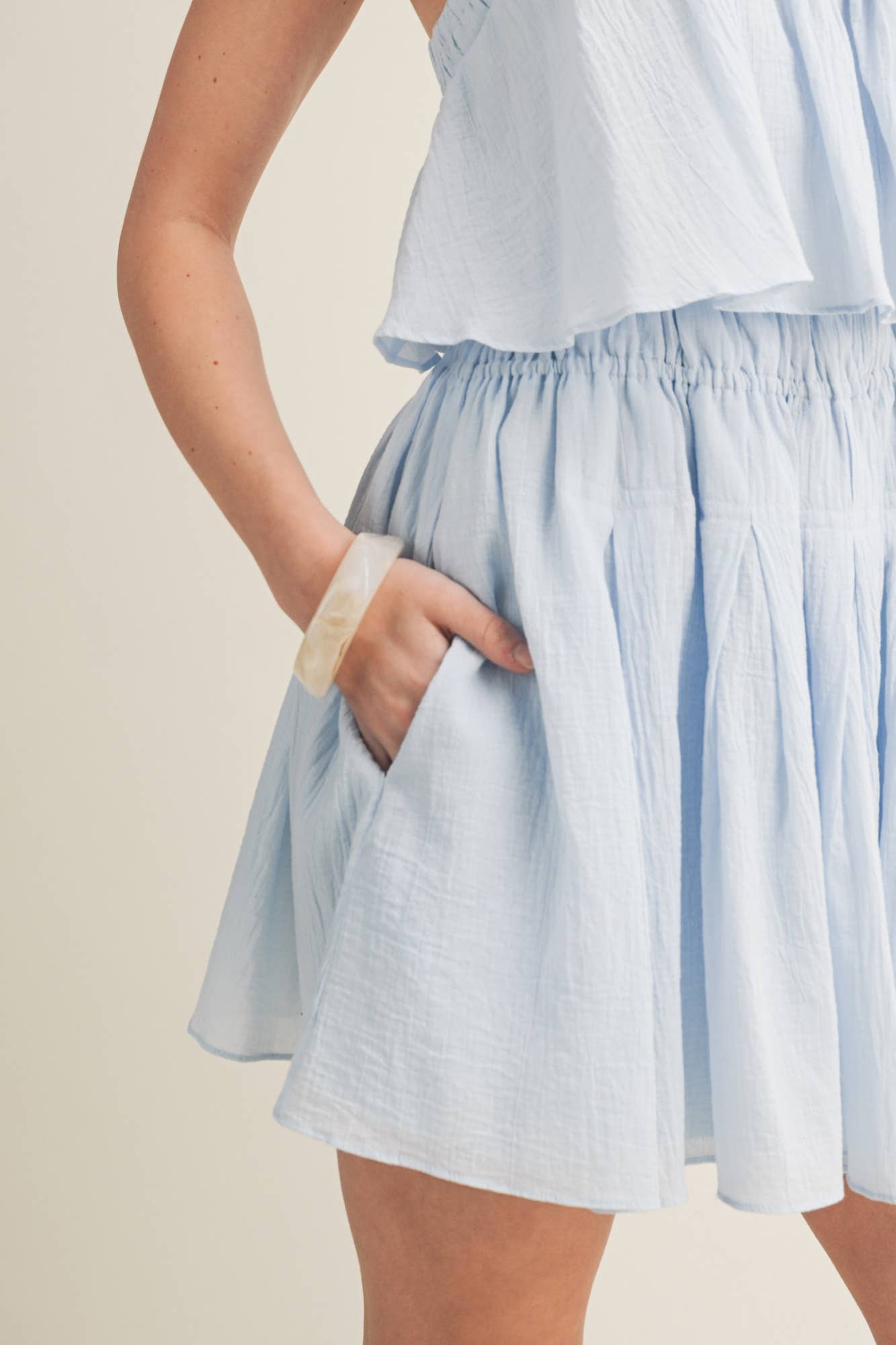 Wren Textured Mini Dress