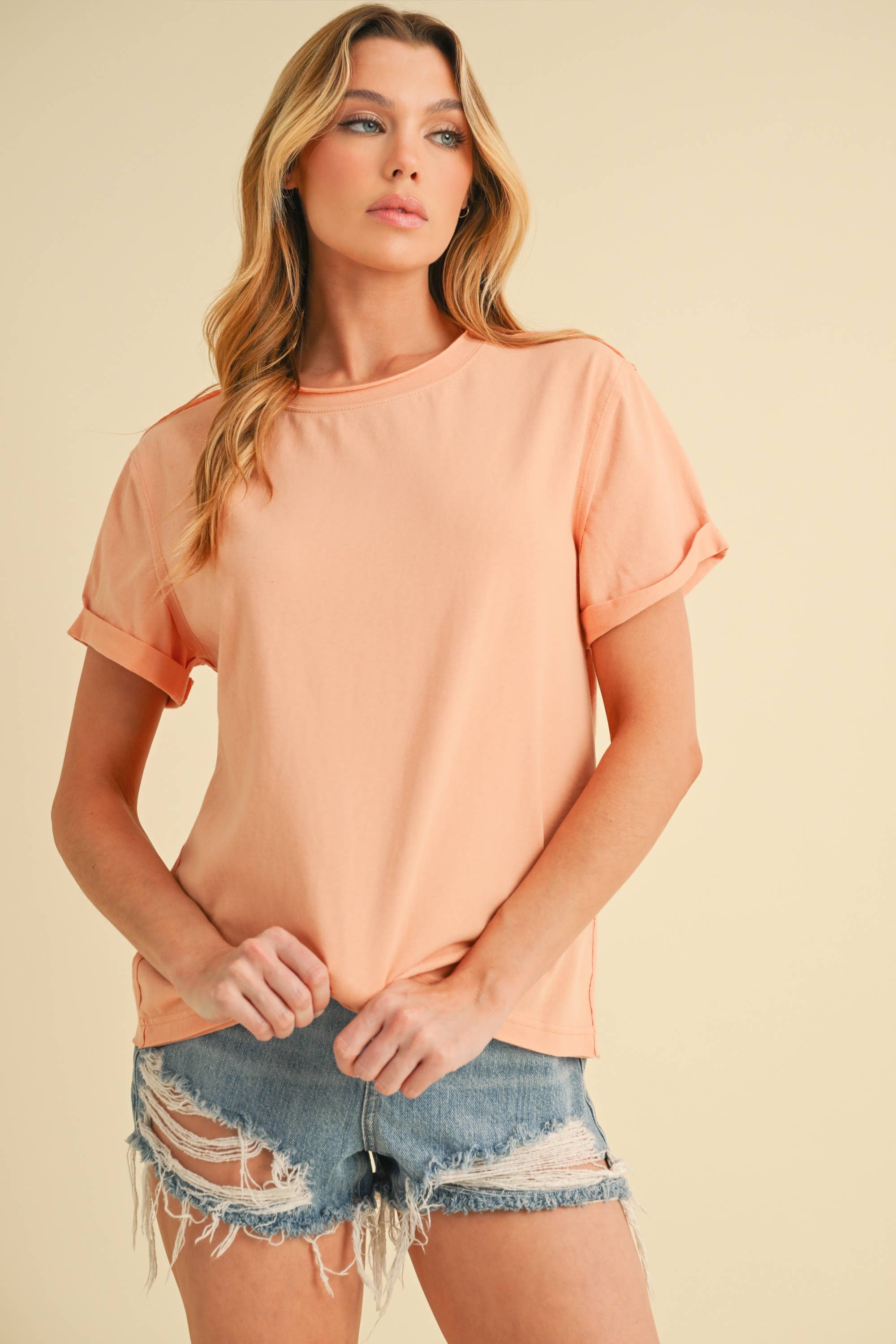 8314DN Mali Baby Tee Short Sleeve Top
