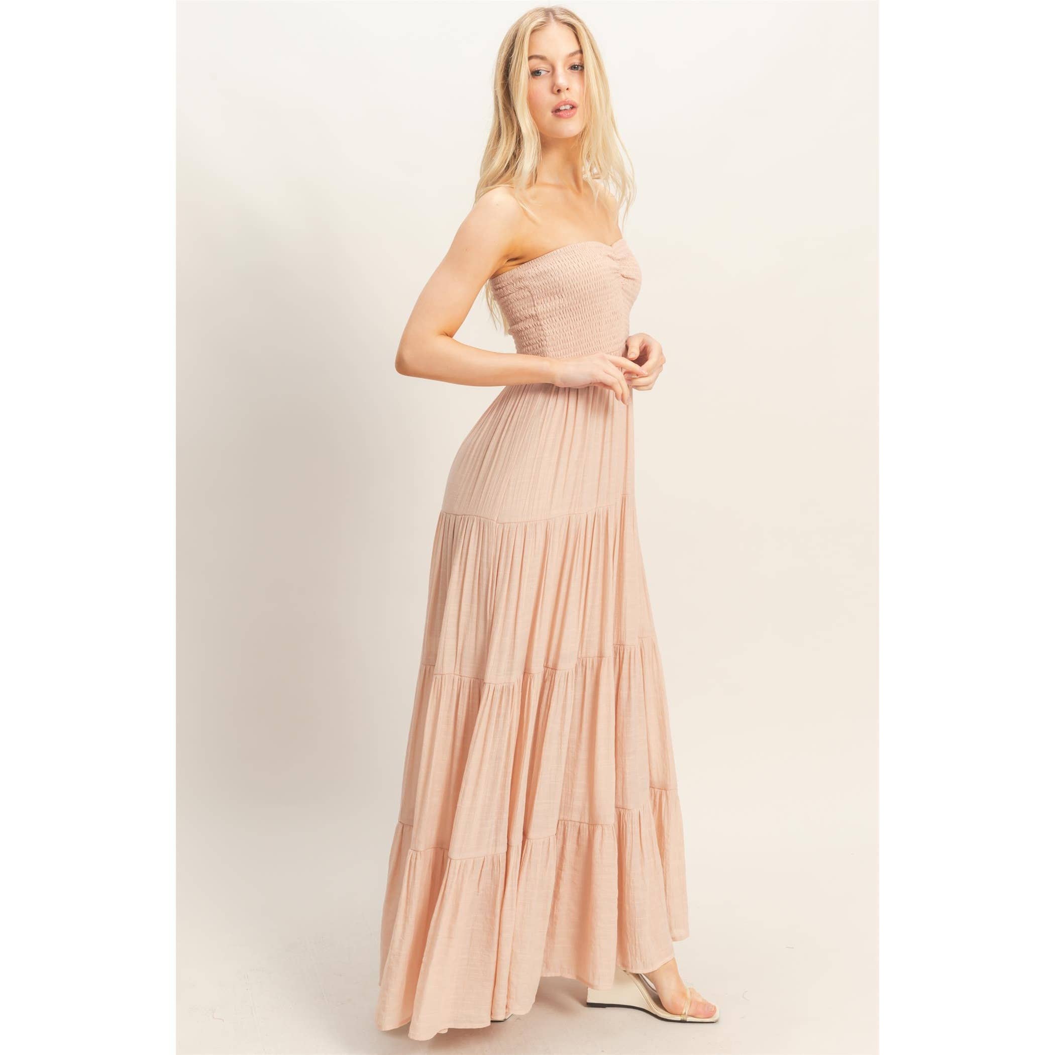 Amelie Smocked Maxi