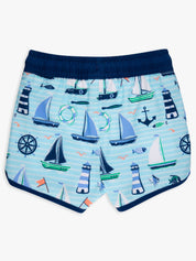 Sails Away Performance Swim Trunks