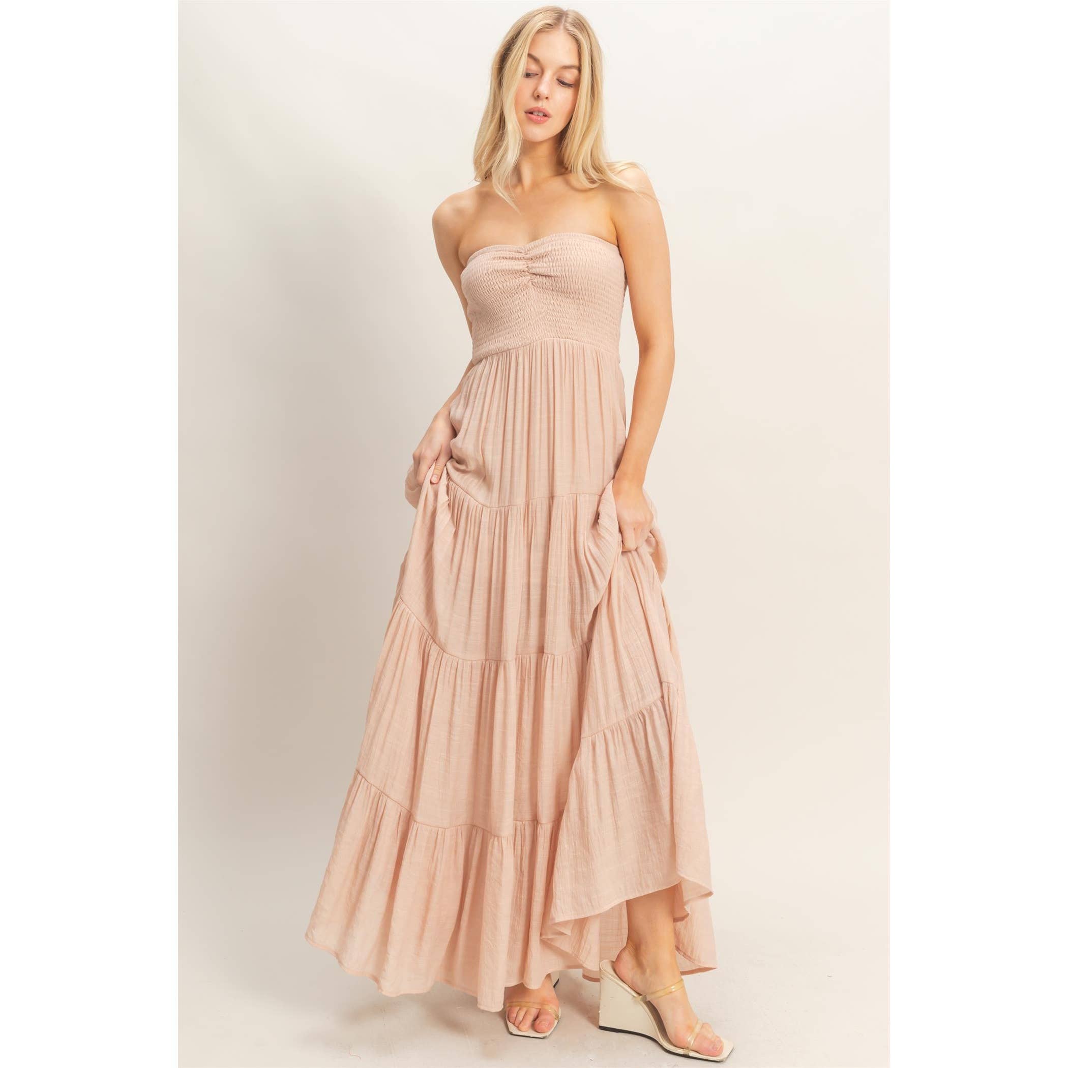 Amelie Smocked Maxi
