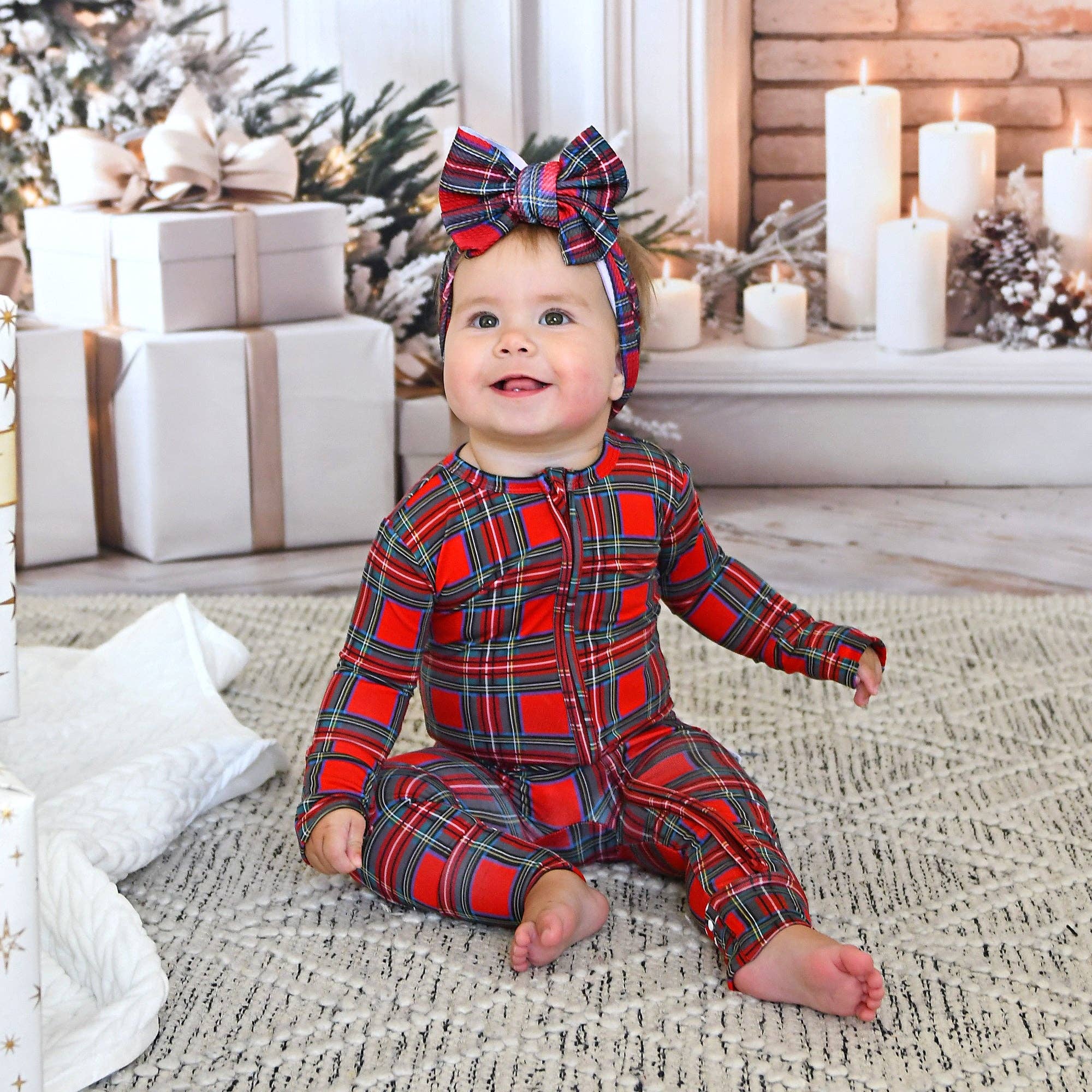 Holland Plaid Zip