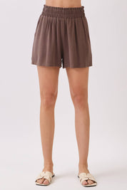 Verona Ruffle Waist Shorts