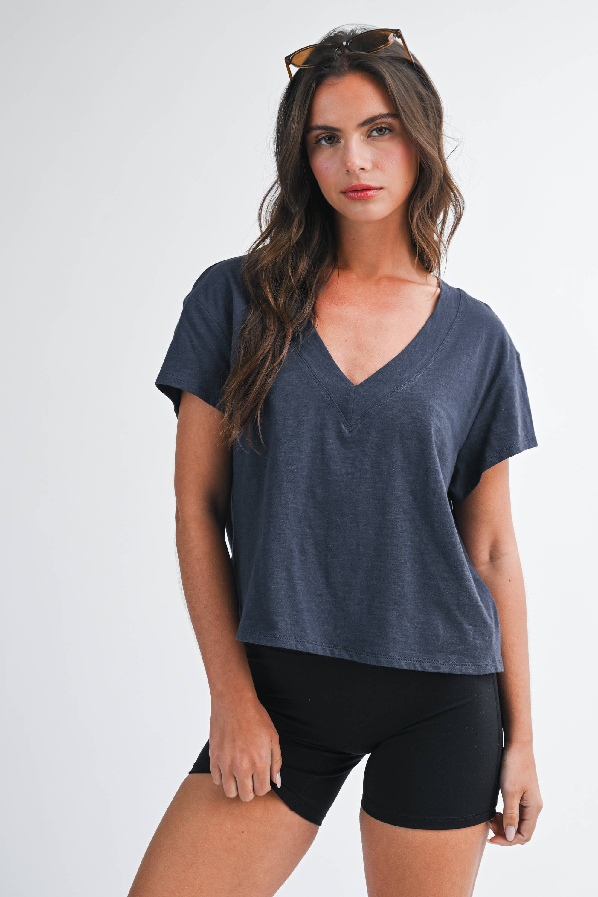 Tilly V-Neck Baby Top